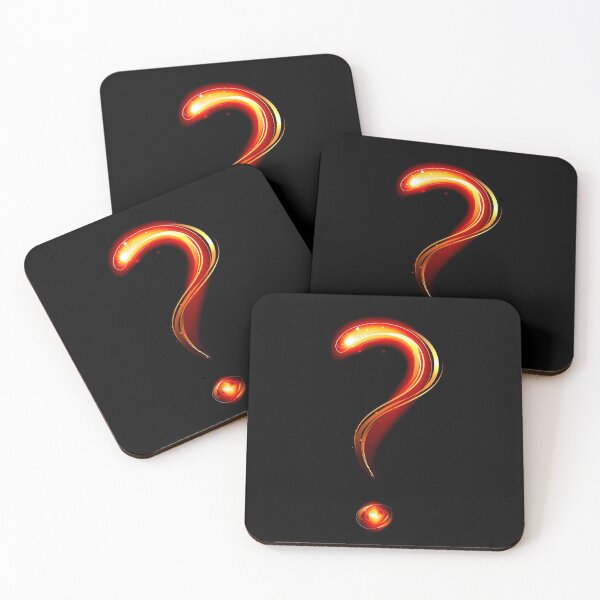 Item preview, Fiery question mark designed and sold by Blackmoon9.