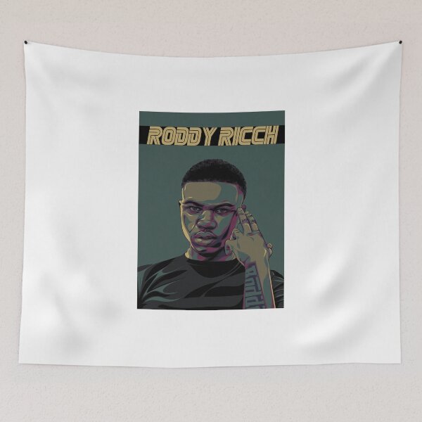 Item preview, Roddy Ricch designed and sold by stickerhappy30.