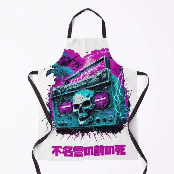 Item preview, Raging Boombox - Death Before Dishonor designed and sold by Synthtier.