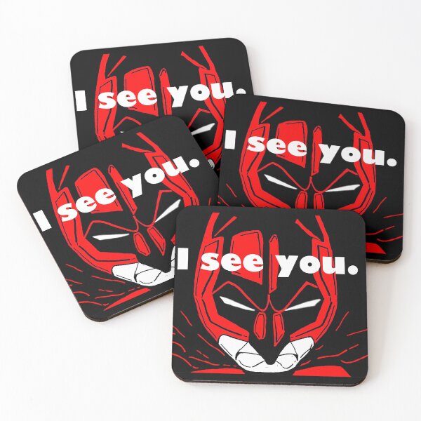Item preview, Masked Superhero Graphic Art with text (red and black) designed and sold by DMcK Designs.
