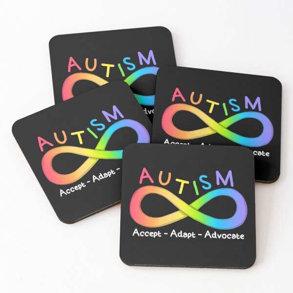 Item preview, Cute Rainbow Infinity Symbol For Autism Acceptance designed and sold by Luan Huynh.