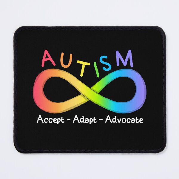 Item preview, Cute Rainbow Infinity Symbol For Autism Acceptance designed and sold by Luan Huynh.