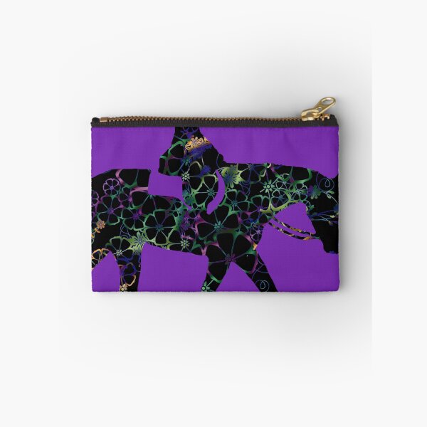 Item preview, BIG - Floral Hunter Horse In Purple designed and sold by Stuffnthingz.