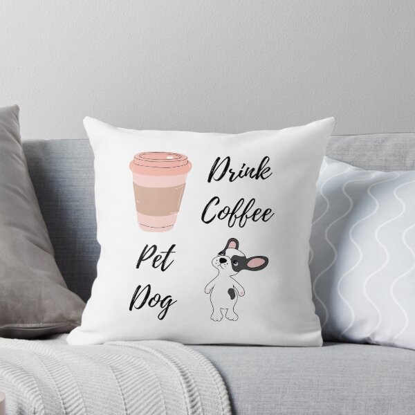 Item preview, beber café, perro mascota designed and sold by Pietopia.