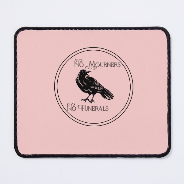 Item preview, No Mourners, No Funerals, Crow design designed and sold by lubookshop.