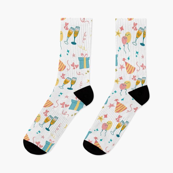 Item preview, Celebrating or Party elements seamless pattern on white background. designed and sold by Jayjaynaenae.