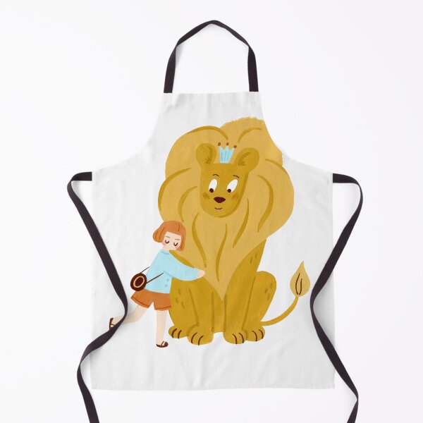 Item preview, Lion and girl designed and sold by YunjieWoods.