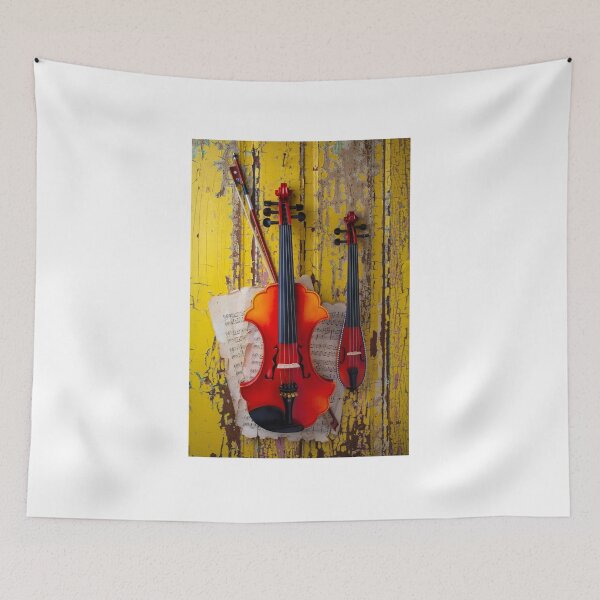 Item preview, Baroque And Pocket Violin Hanging On Wall designed and sold by Garry Gay.