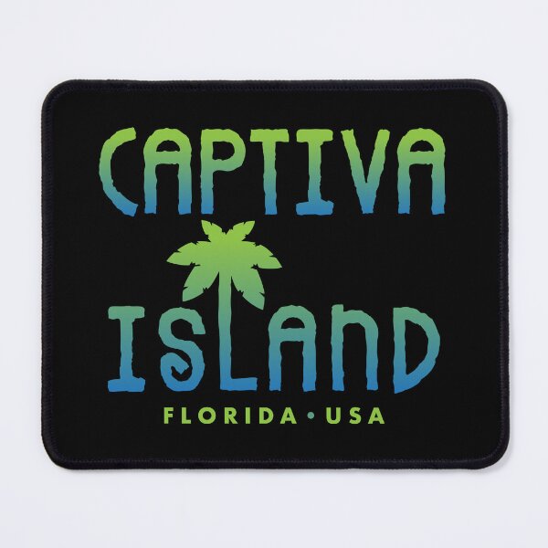 Item preview, Captiva Island Florida Typographic Design designed and sold by Futurebeachbum.