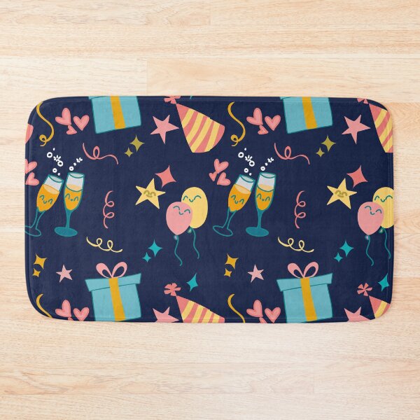 Item preview, Celebrating or Party elements seamless pattern on white background. designed and sold by Jayjaynaenae.