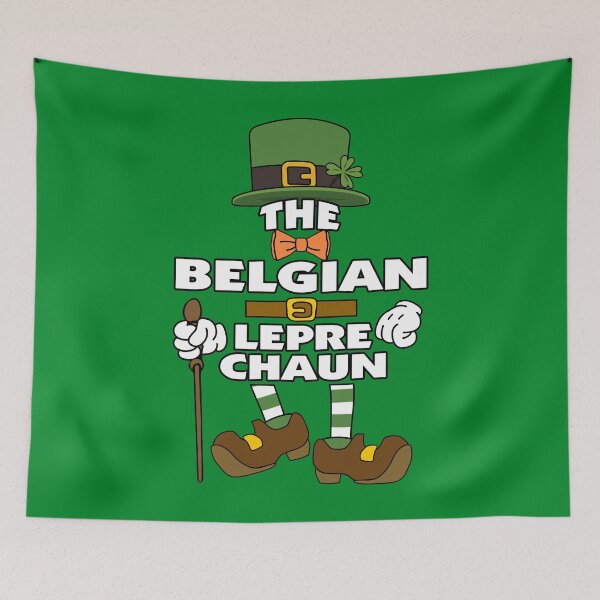 Item preview, The Belgian Leprechaun St Patrick's Day Celebration Matching Outfits Group Attire designed and sold by onicon.