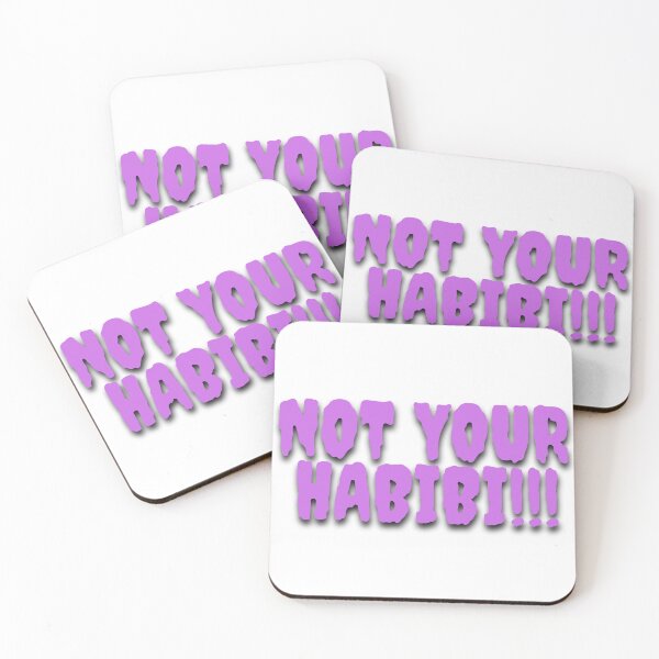 Item preview, Not Your Habibi  for girl 3 stickers designed and sold by VectorPower.