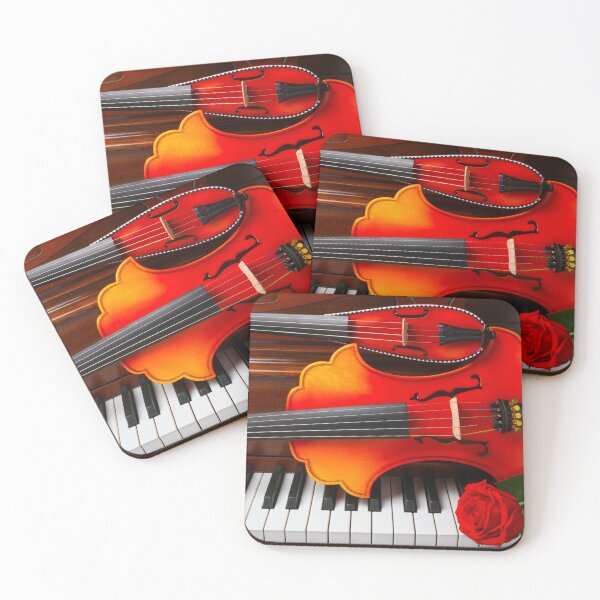 Item preview, Baroque Vuolin And Pocket Violin On Piano designed and sold by Garry Gay.