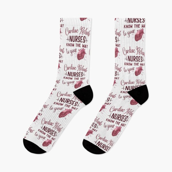 Item preview, Cardiac Rehab Nurses Know The Way To Your Heart | Cardiac Rehab | Nurse Typographic | Cardiac Nursing designed and sold by DesignsRN.