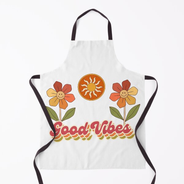 Item preview, Good Vibes Retro Hippie Flowers designed and sold by JadedLilacsArt.
