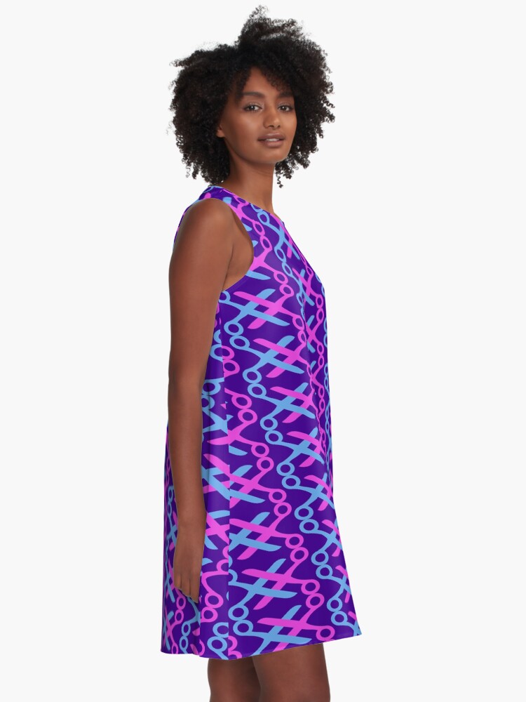 Scissoring Lesbian Pride A Line Dress By Ljaiii Redbubble