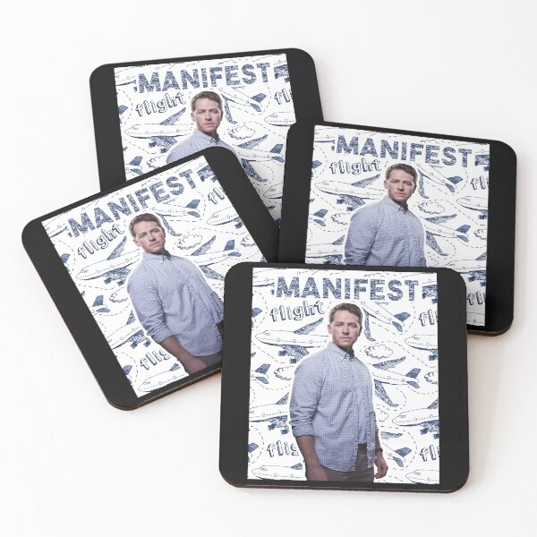 Item preview, Manifest Ben Stone Poster With Flights And Planes Pattern Background designed and sold by Practicalmagi.