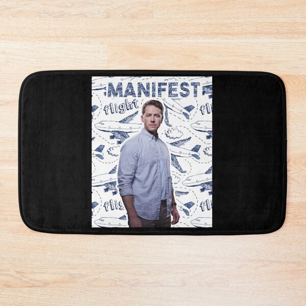 Item preview, Manifest Ben Stone Poster With Flights And Planes Pattern Background designed and sold by Practicalmagi.