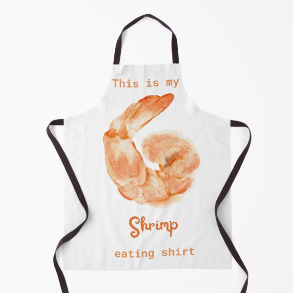 Item preview, shrimp eating t shirt designed and sold by Sweet-Tees-plz.