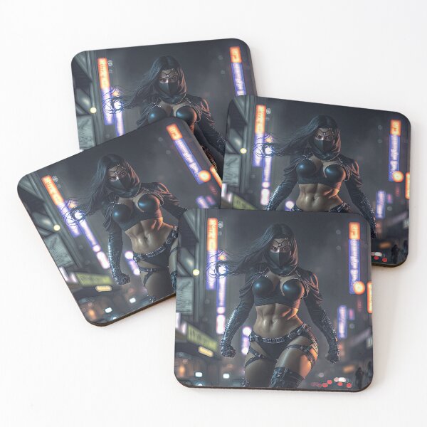 Item preview, Night Stalker Female Vigilante designed and sold by Poisoner Art.