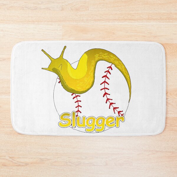 Item preview, Slugger Banana Slug on Baseball designed and sold by SharpArtemis.