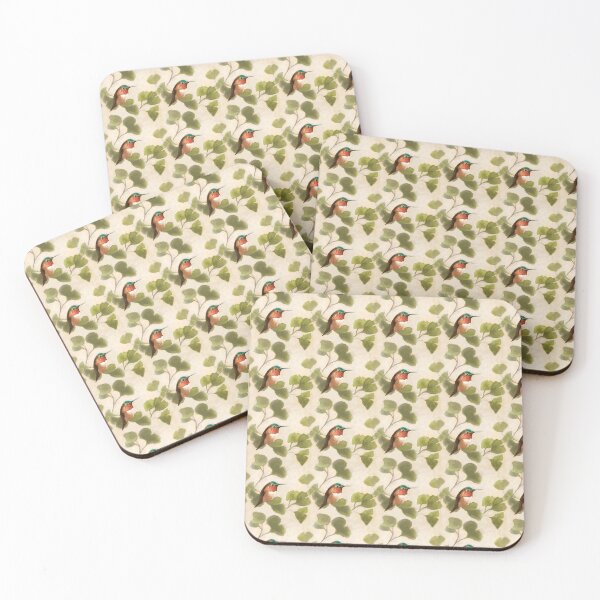 Item preview, Hummingbird in ginko designed and sold by Lyngianni.