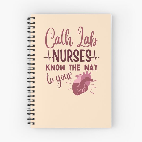 Item preview, Cath Lab Nurses Know The Way To Your Heart | Cardiac Cath Lab | Nurse Typographic | Cath Lab Nursing designed and sold by DesignsRN.
