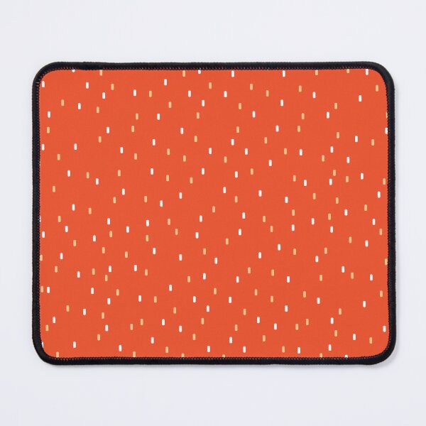 Item preview, Orange with white and yellow dots pattern designed and sold by RandomWorkshop.