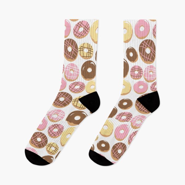 Item preview, Donuts seamless pattern on white. designed and sold by Jayjaynaenae.