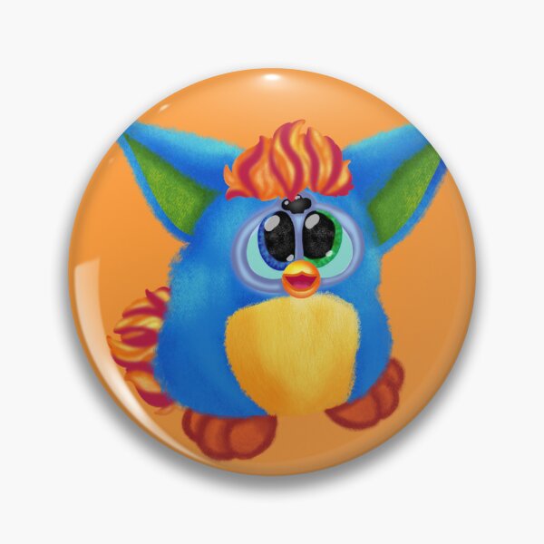 Item preview, Original furby (kid cuisine colours)  designed and sold by Thefurbyartist.
