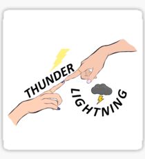 Thunder! Lightning! Sticker