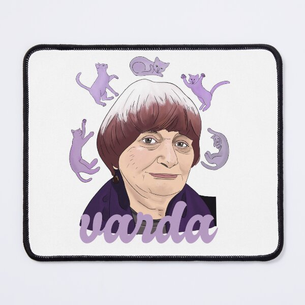 Item preview, Agnès Varda with cats designed and sold by saracrump.
