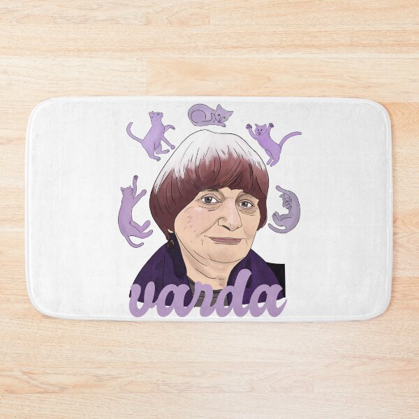Item preview, Agnès Varda with cats designed and sold by saracrump.