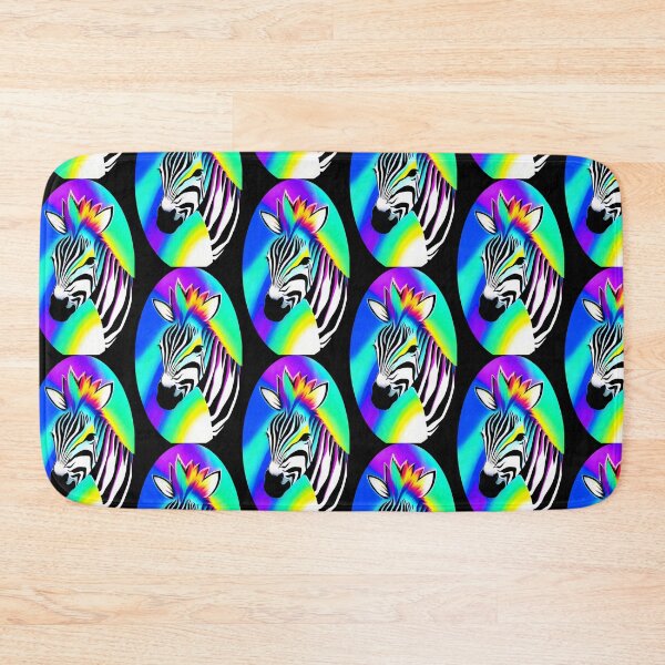 Item preview, Rainbow Punk Zebra designed and sold by Aww_To_Z Animals.