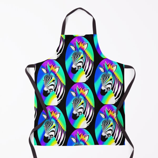 Item preview, Rainbow Punk Zebra designed and sold by Aww_To_Z Animals.