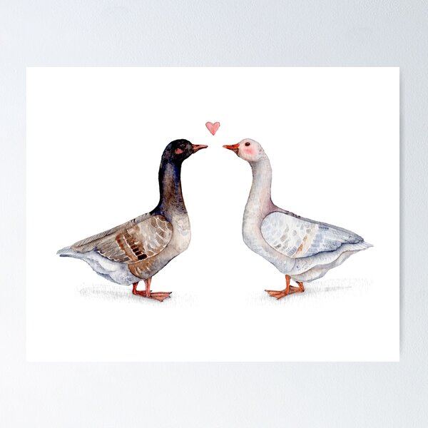 Item preview, Geese Love designed and sold by Goosi Art.