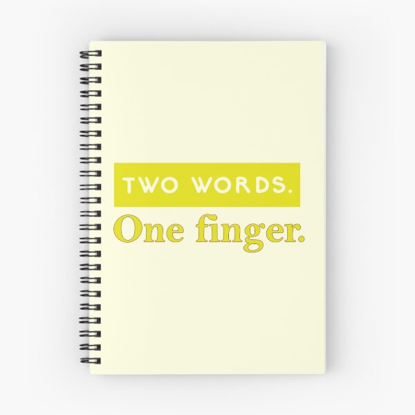 Item preview, Two Words One Finger. designed and sold by SimplyCosmic11.