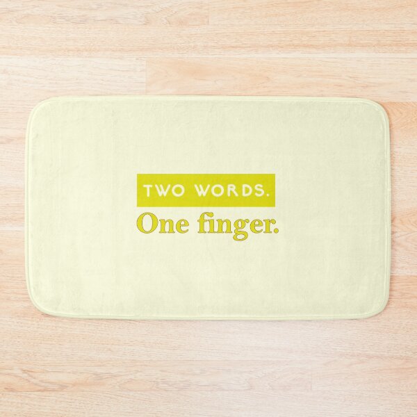 Item preview, Two Words One Finger. designed and sold by SimplyCosmic11.