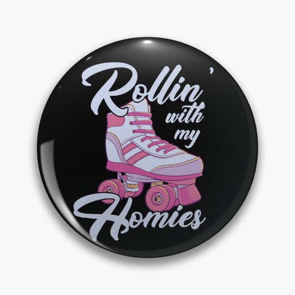 Item preview, Rollin' With My Homies Roller Derby Women's Roller Skating Gear designed and sold by DynamicDesign.