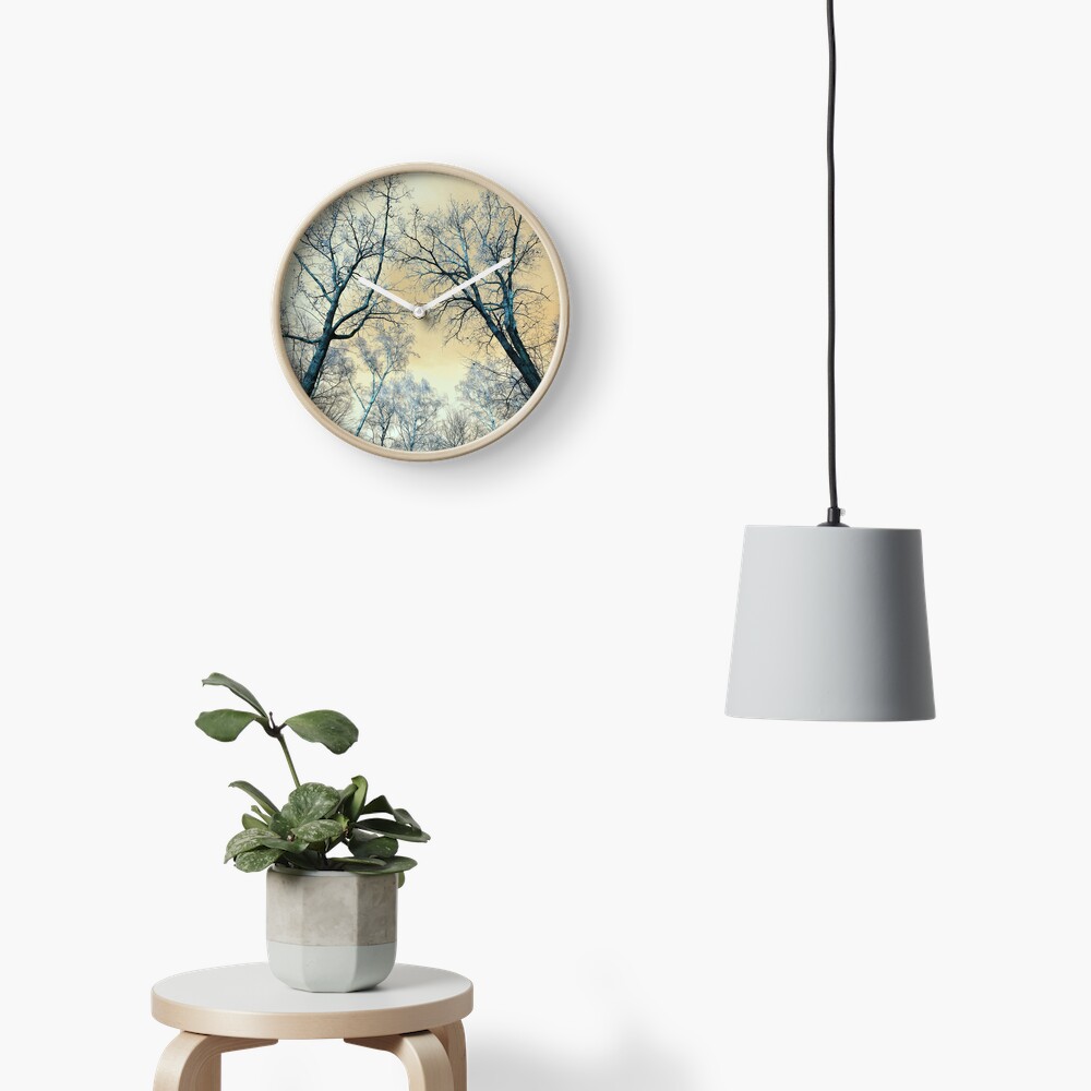 Trees Infrared Clock