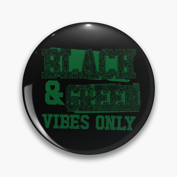 Artikelvorschau, Black and Green Vibes Only Sports Team Men's Black And Green Gear entworfen und verkauft von DynamicDesign.