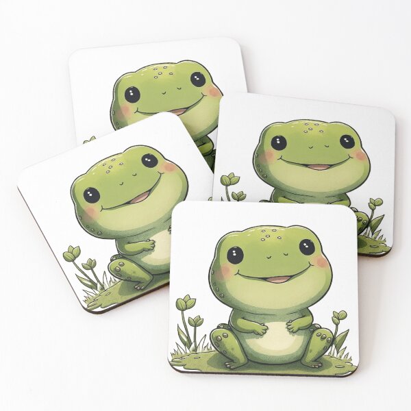 Item preview, Cute Frog Kawaii designed and sold by UniverseStelar.