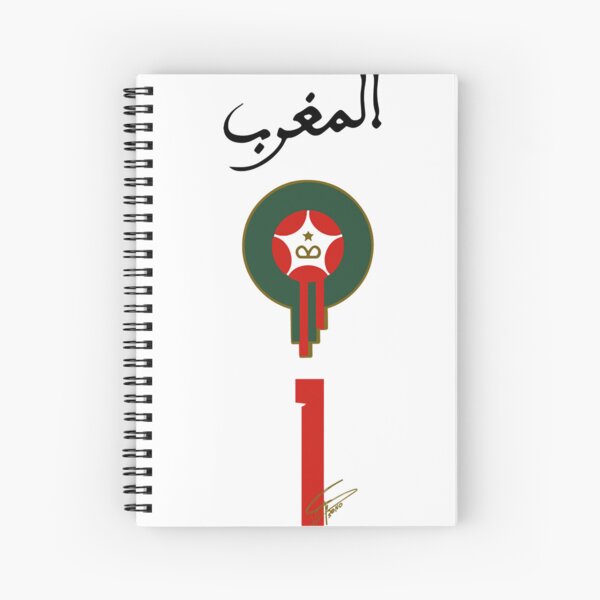 Achraf Hakimi Spiral Notebook for Sale by enji050