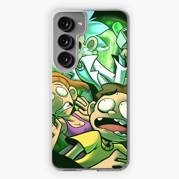 Rick And Morty Middle Finger Samsung Galaxy S10 / S10 Plus / S10e Case Cover