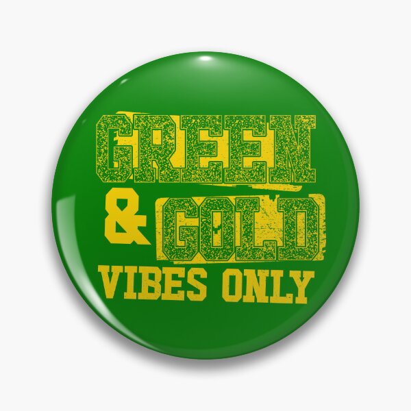 Artikelvorschau, Green and Gold Vibes Only Sports Team Men's Green And Gold Gear entworfen und verkauft von DynamicDesign.