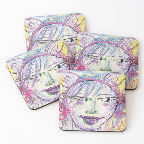 Item preview, Chilling, doodle girl designed and sold by Adolfo Chavez.