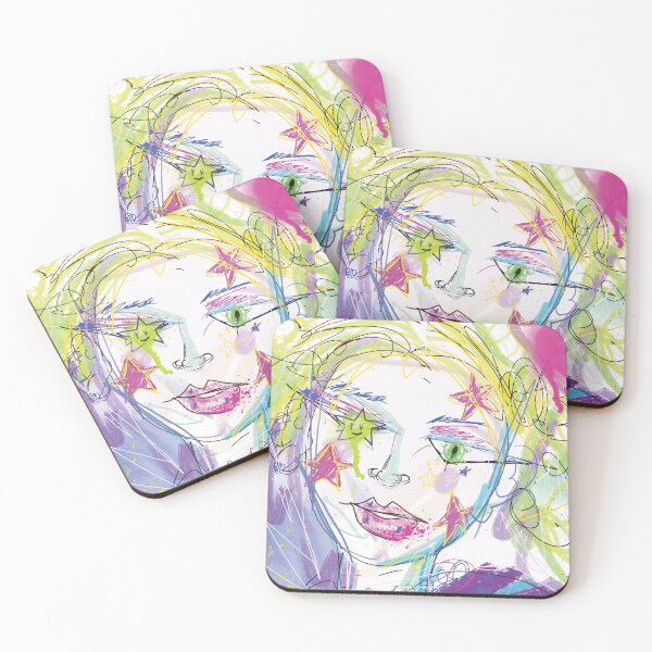 Item preview, Rock star, doodle girl designed and sold by Adolfo Chavez.