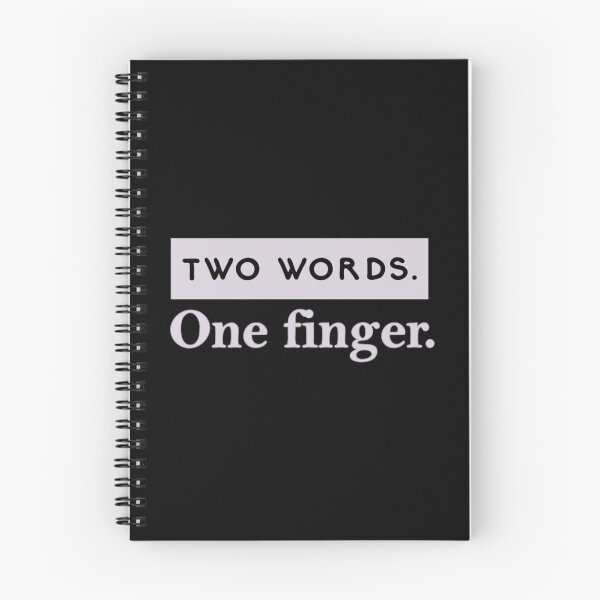 Item preview, Two Words One Finger. designed and sold by SimplyCosmic11.