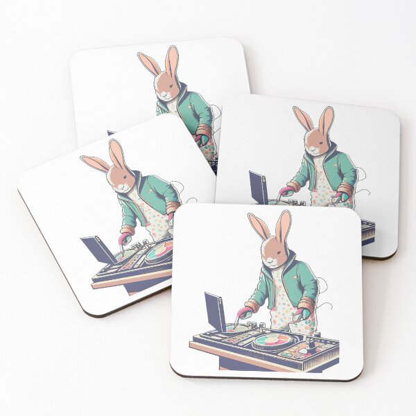 Item preview, Crack Up the Party with the Easter Bunny DJ designed and sold by Justin Haas.