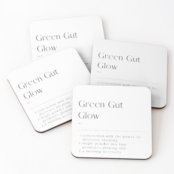 Item preview, Arbonne - Bonbabe - Green Gut Glow - Glow Drink Definition designed and sold by Sydie Studio.